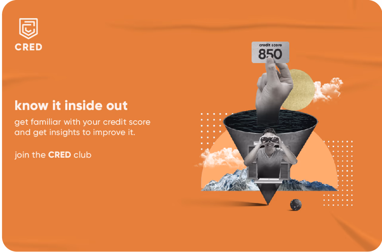 Know it inside out — get familiar with your credit score