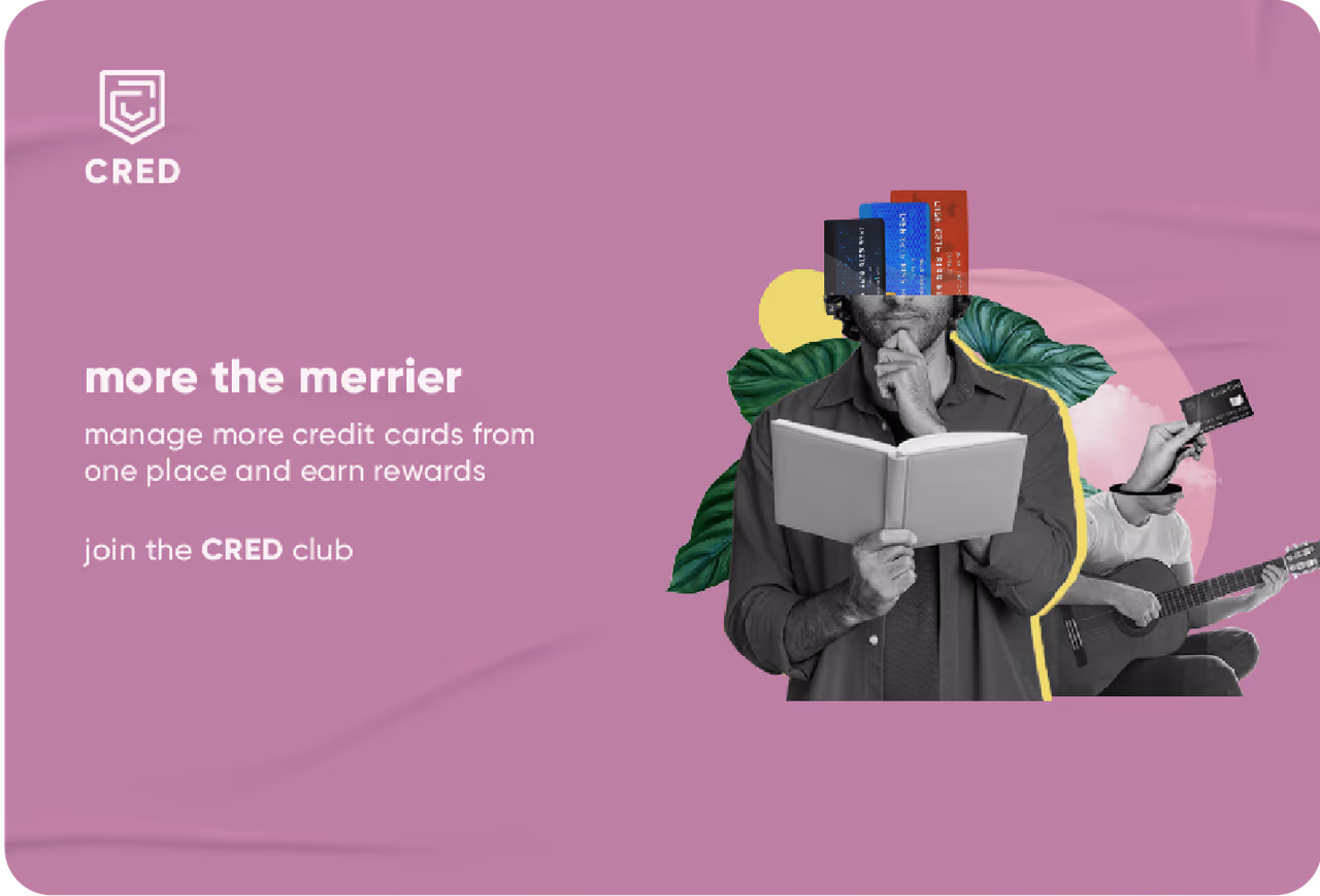 More the merrier — manage cards from one place and earn rewards