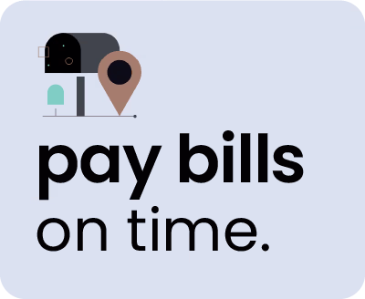 pay bills on time