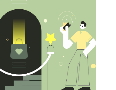 CRED rewards app scene — shopping for rewards