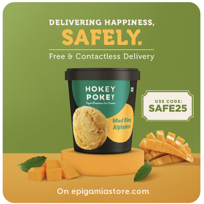 Free and contactless delivery promo — delivering happiness safely