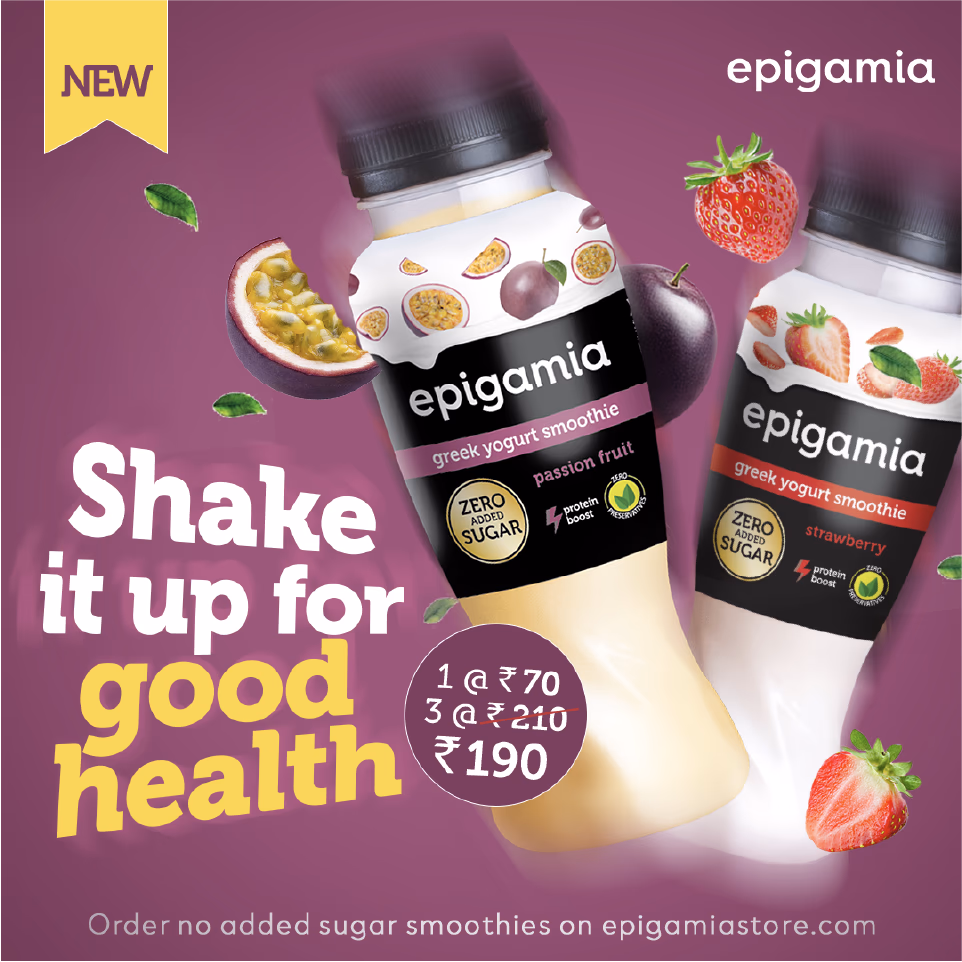 Shake it up for good health — Greek yogurt smoothie