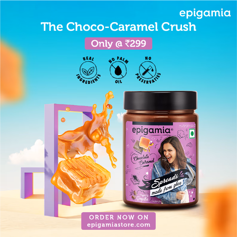 Epigamia yogurt spread — The Choco-Caramel Crush creative